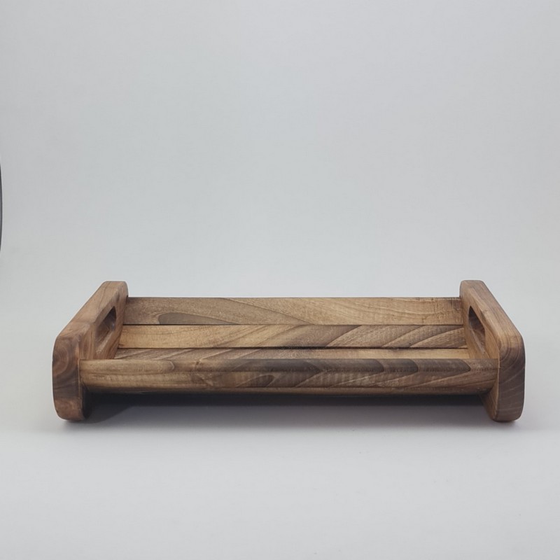 سینی میوه چوبی