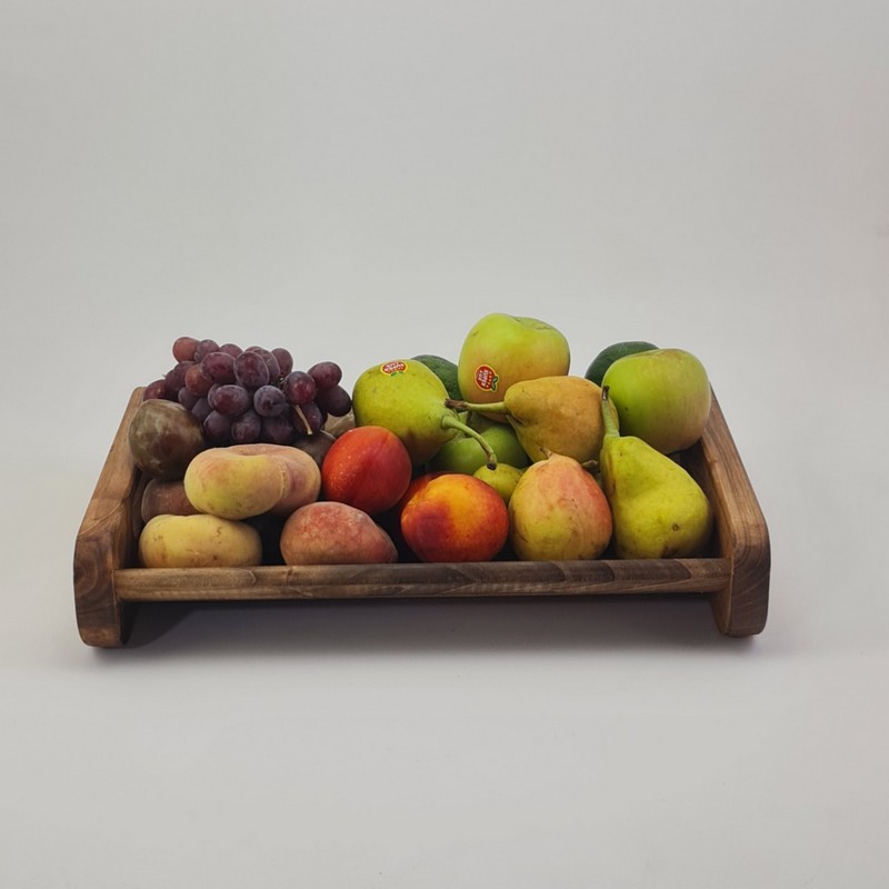 سینی میوه چوبی